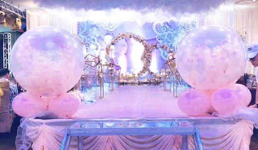 Wedding stage set